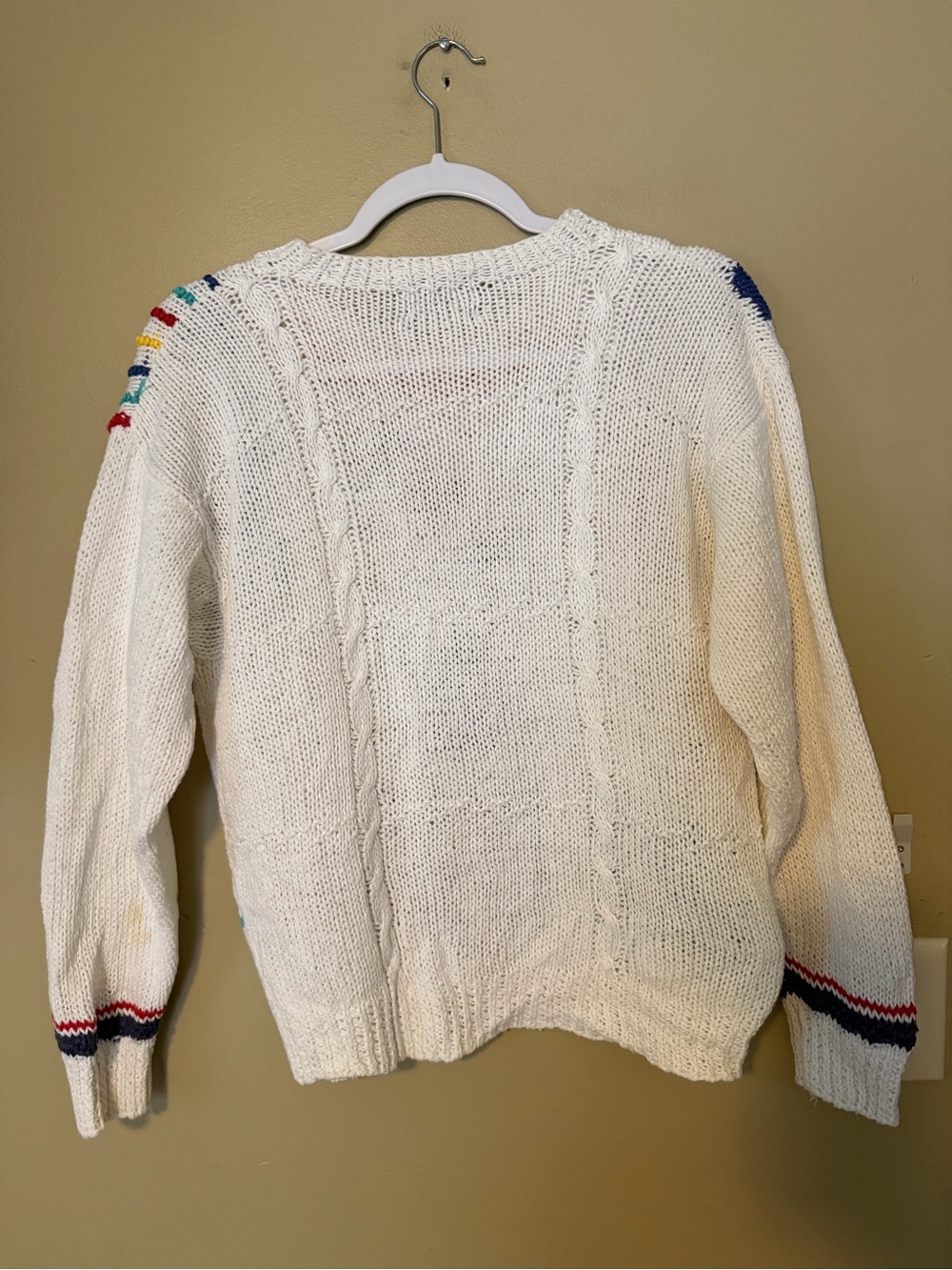 Woolrich Vintage 80’s Nautical Patchwork Knit Sweater - Picture 7 of 9